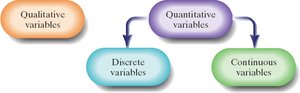 Classification of variables diagram