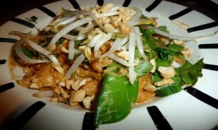 Low carb pad thai