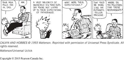 Cartoon about survey respondents