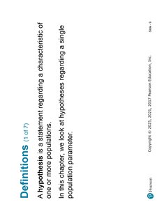 Definition of hypothesis