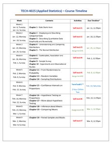 Course Timeline Page 1