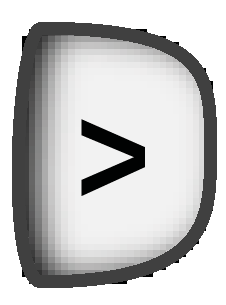 Arrow button on calculator