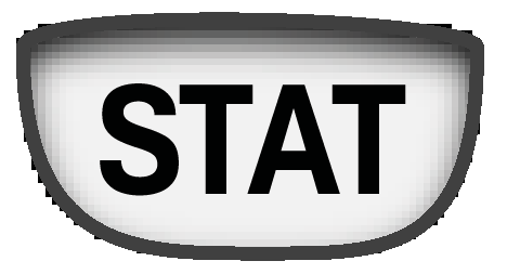 STAT button on calculator