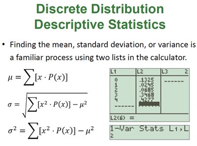 Probability distribution table for unusual value example