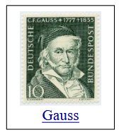 Stamp of Gauss