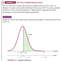Air Force Height Requirement Example