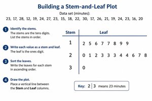 Stem-and-leaf plot example