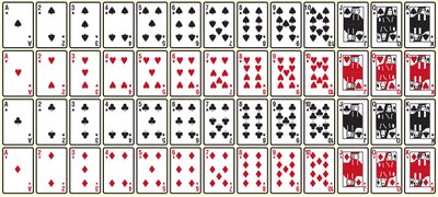 Standard 52-card deck