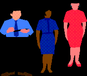 Subset of people representing a sample