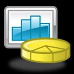 Bar chart and pie chart representing descriptive statistics