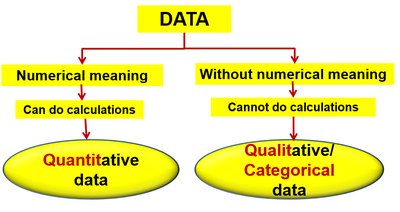Classification of data types