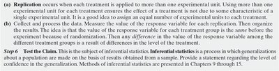 Replication and inferential statistics
