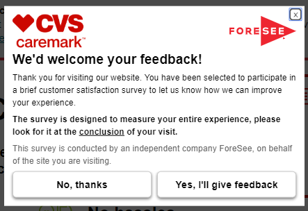 Example of voluntary response survey