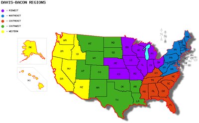 Map illustrating regional clusters for sampling