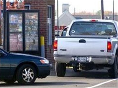 Drive-through window, example of continuous random variable