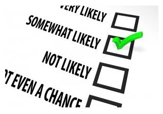 Checklist of likelihoods