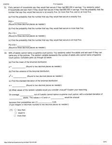 Binomial distribution histograms
