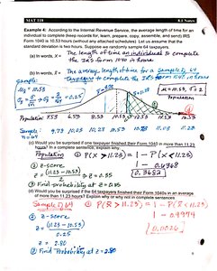 Application of sampling distribution to real-world scenario