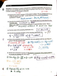 Probability calculations for sample proportions