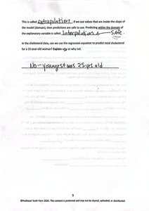 Notes on interpolation and extrapolation