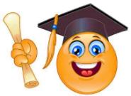 Graduation emoji