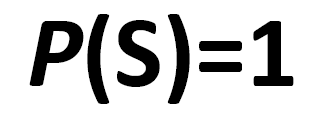 Total probability rule: P(S) = 1