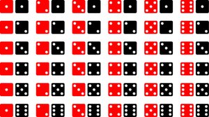 Possible outcomes for rolling a pair of dice