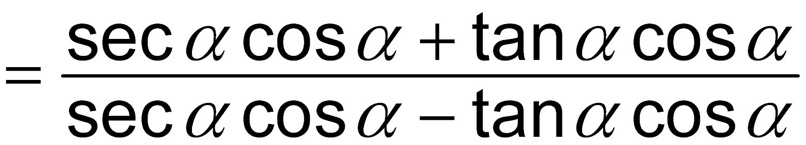 = tan t * 1 / sin t cos t - cot t * 1 / sin t cos t