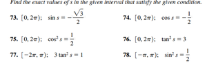Convert each radian measure to degrees