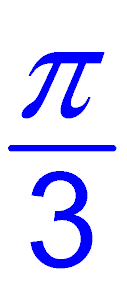 Pi over 3