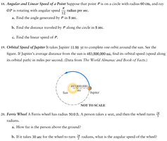 Ferris wheel diagram